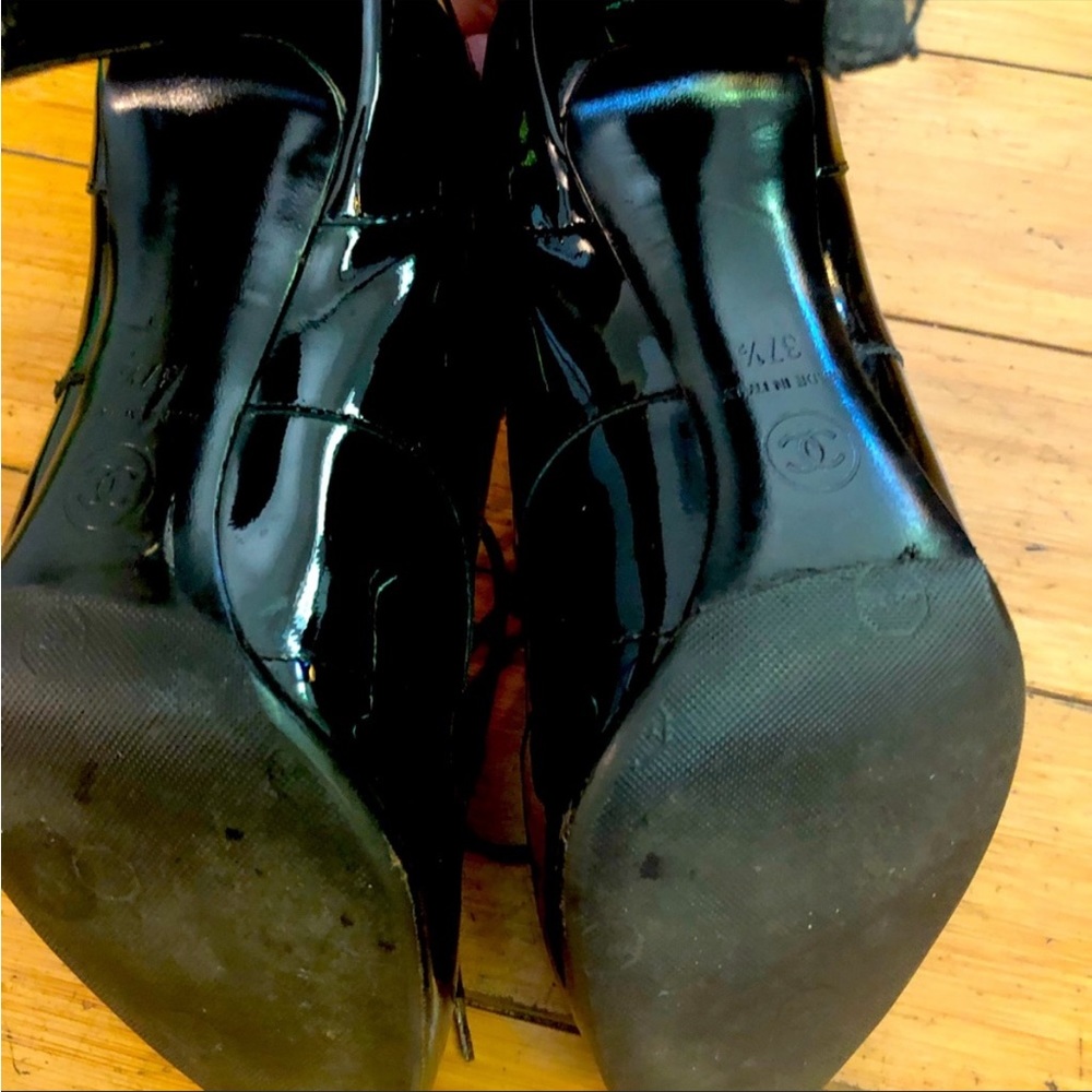 Chanel Patent Leather Booties - Picture 4 of 4